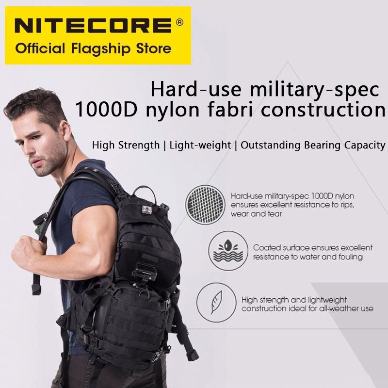 NITECORE BP20 20L Travel Backp - Rucksack Military Style recensione e prezzo