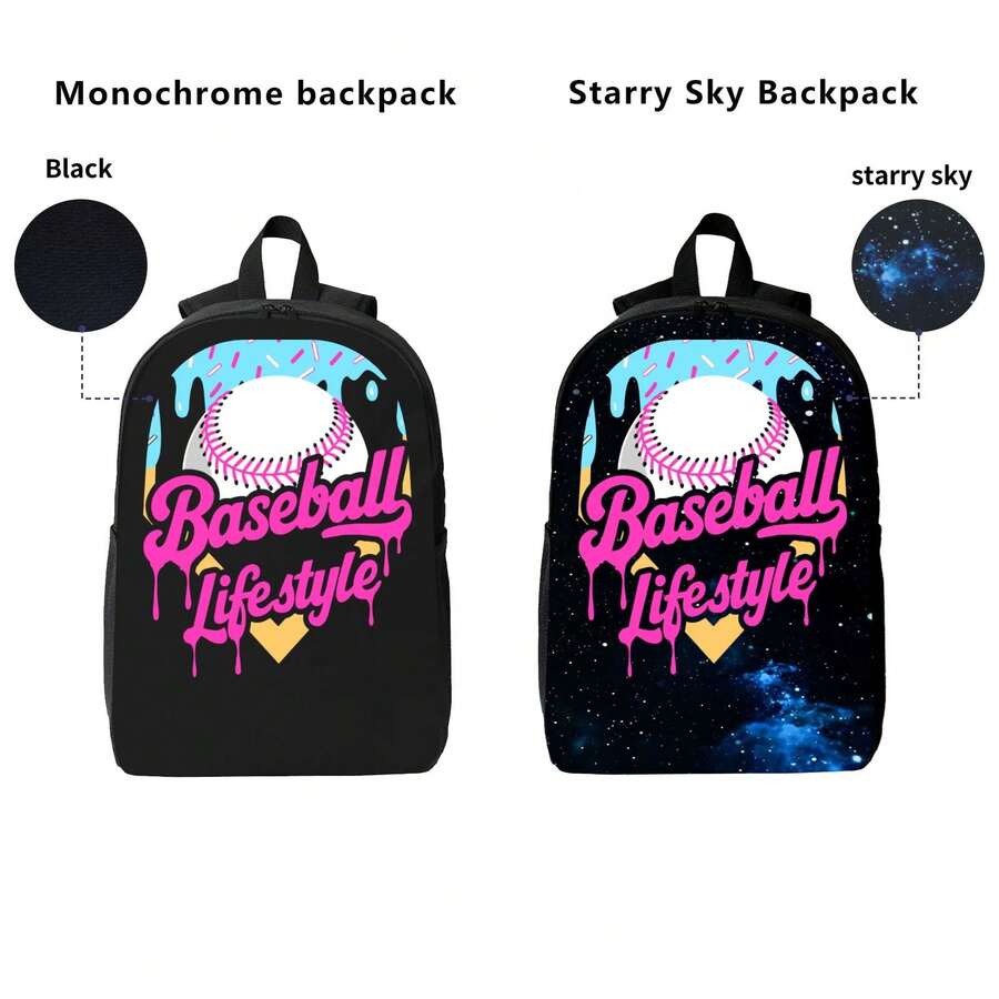 Baseball Drip Design Backpack  - Laptop Backpack 15.6 recensione e prezzo
