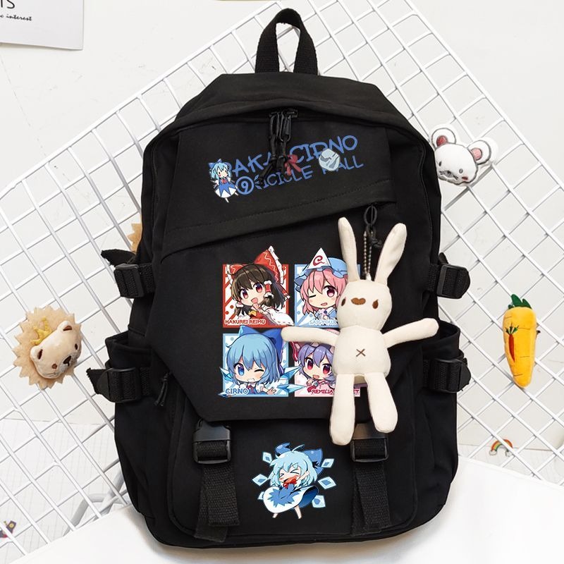 44×31×13cm Black Khaki,Touhou  - School Backpack Teen recensione e prezzo