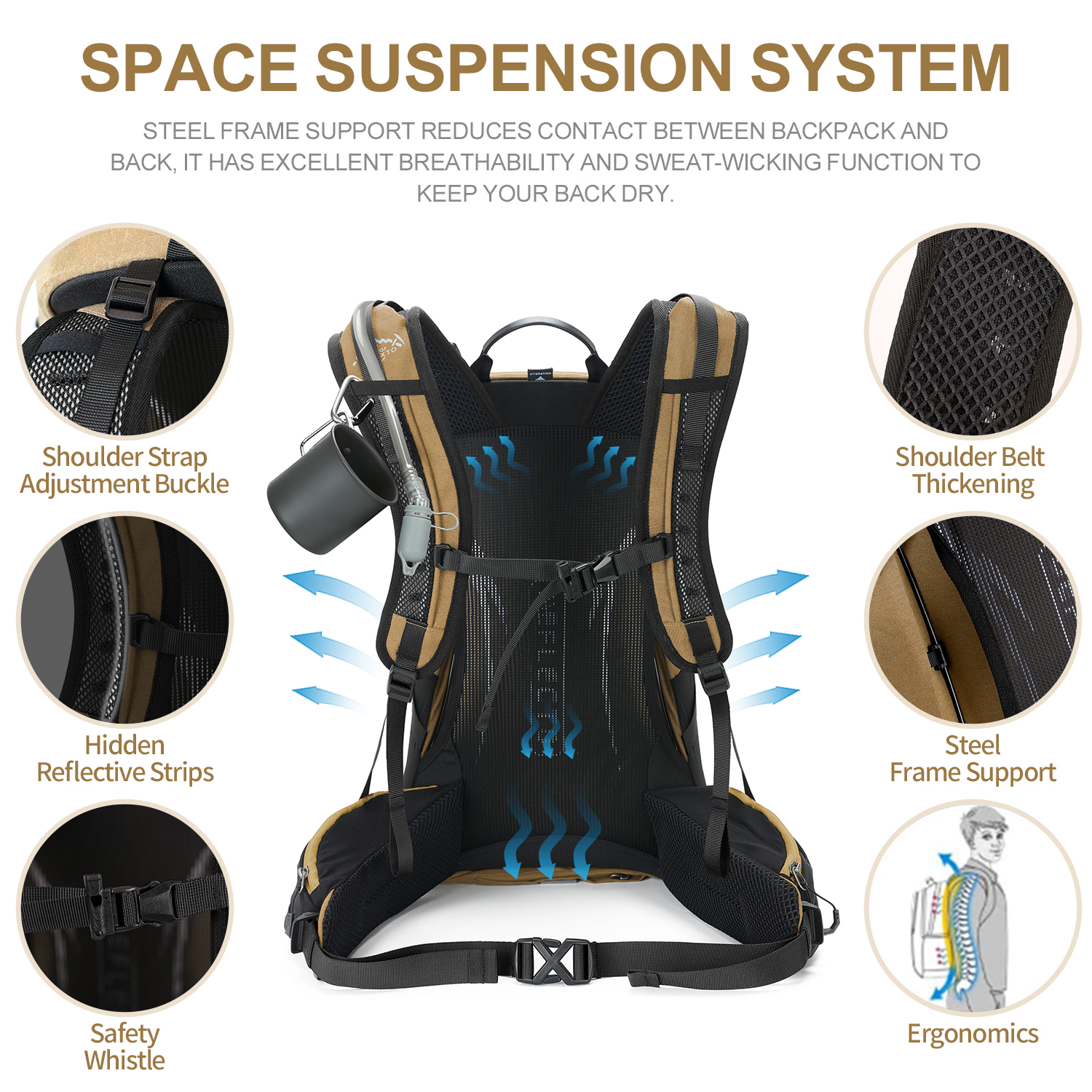 Mountaineering backpack 35 lit - Foldable Backpack Small recensione e prezzo