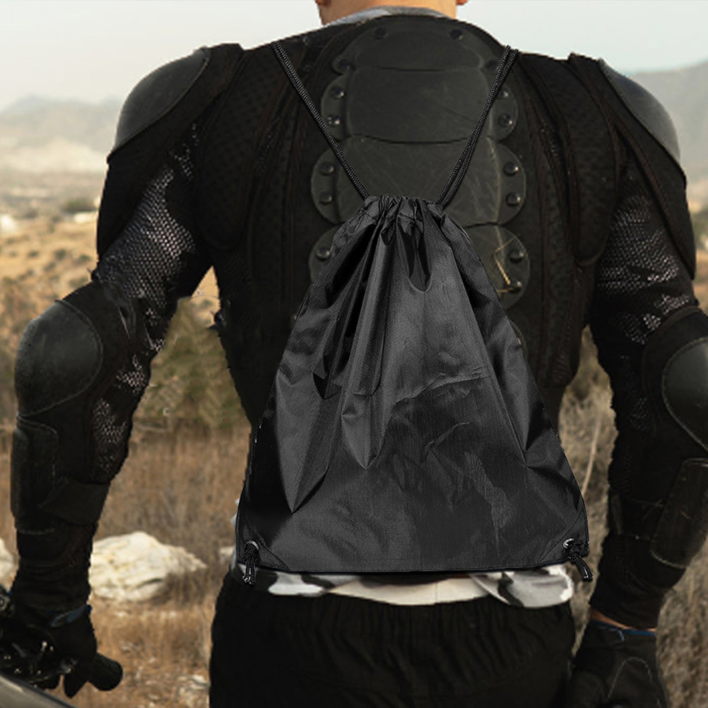 2Pcs Waterproof Motorcycle Dra - Drawstring Gym Bag recensione e prezzo