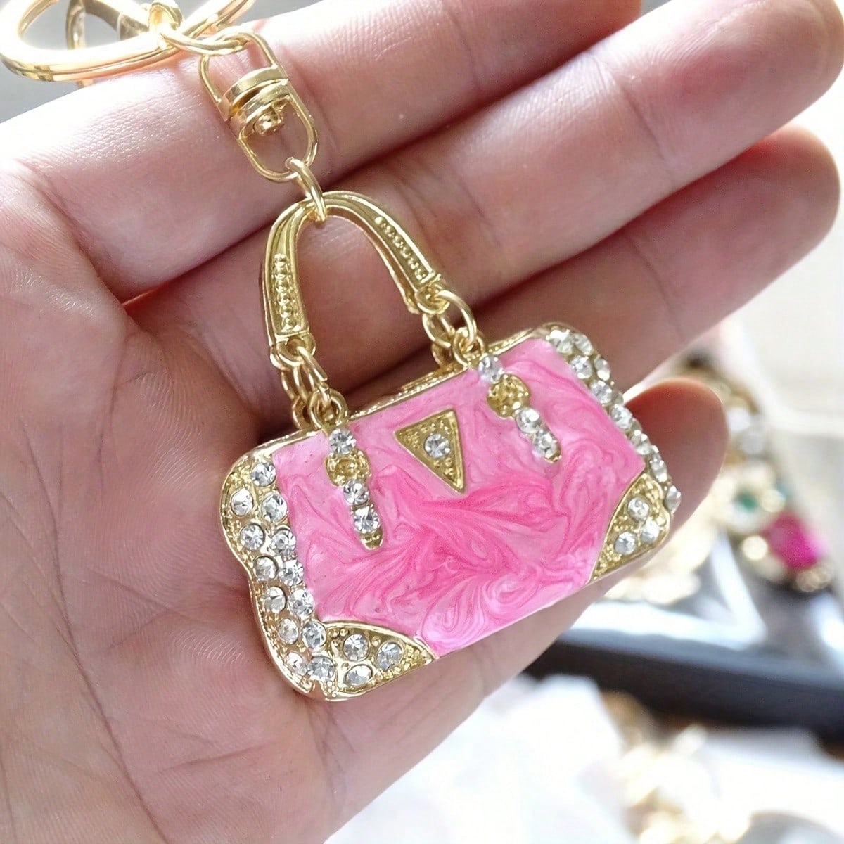 Mini Sparkling Rhinestone Enam - Mini Backpack Purse recensione e prezzo