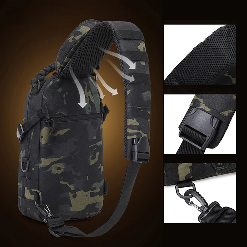 Men's Waist Bag Sports Shoulde - Sling Backpack Shoulder recensione e prezzo