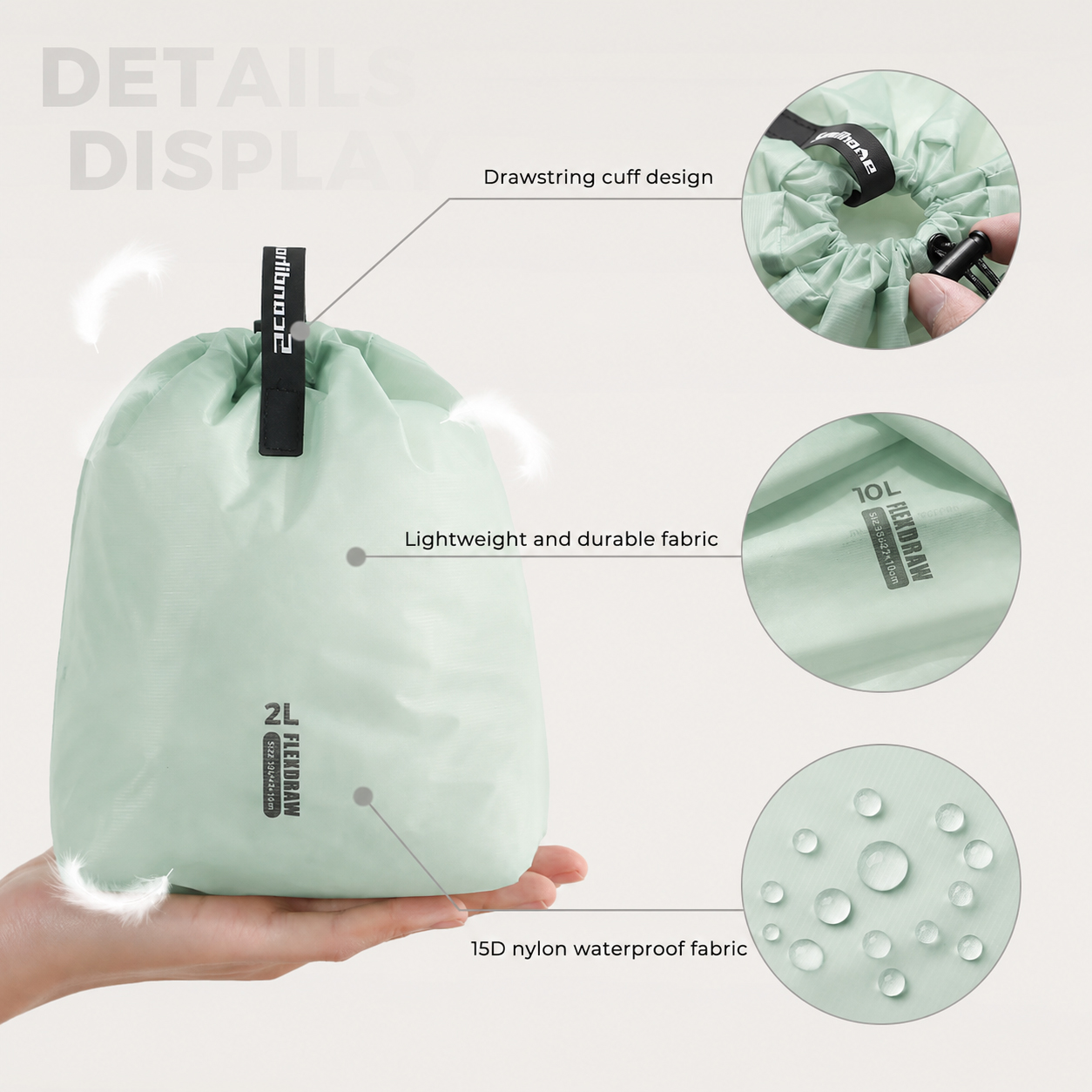 Large Capacity Waterproof Stor - Hiking Backpack Waterproof recensione e prezzo