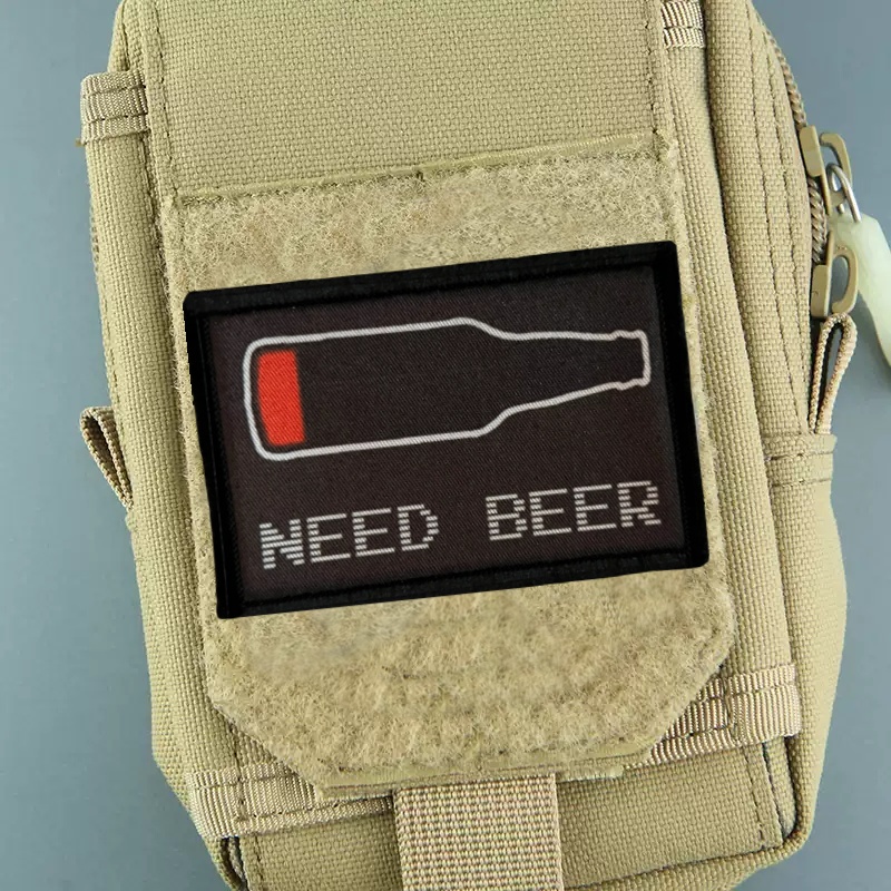 NEED BEER Printed Patch on Clo - Urban Backpack Tactical recensione e prezzo