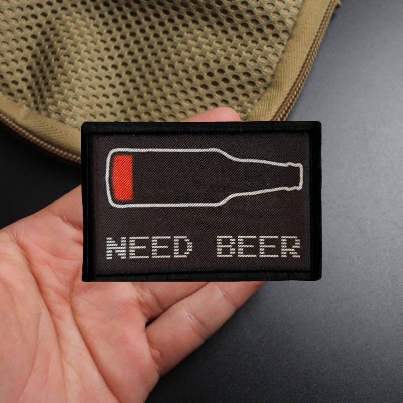 NEED BEER Printed Patch on Clo - Urban Backpack Tactical recensione e prezzo
