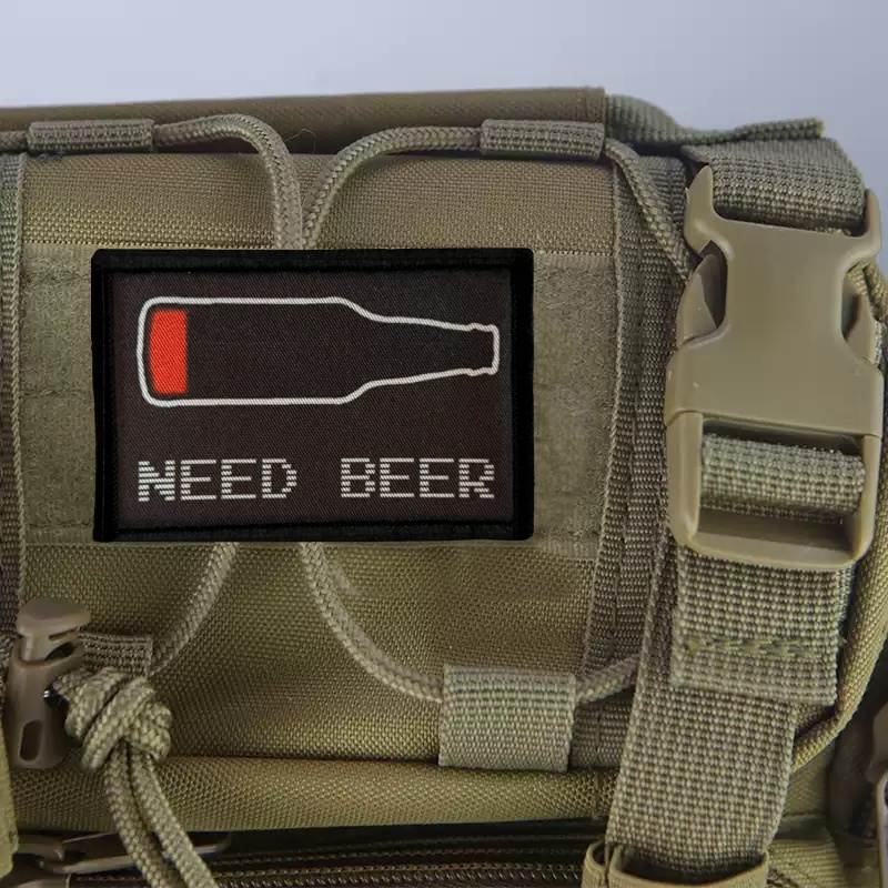 NEED BEER Printed Patch on Clo - Urban Backpack Tactical recensione e prezzo