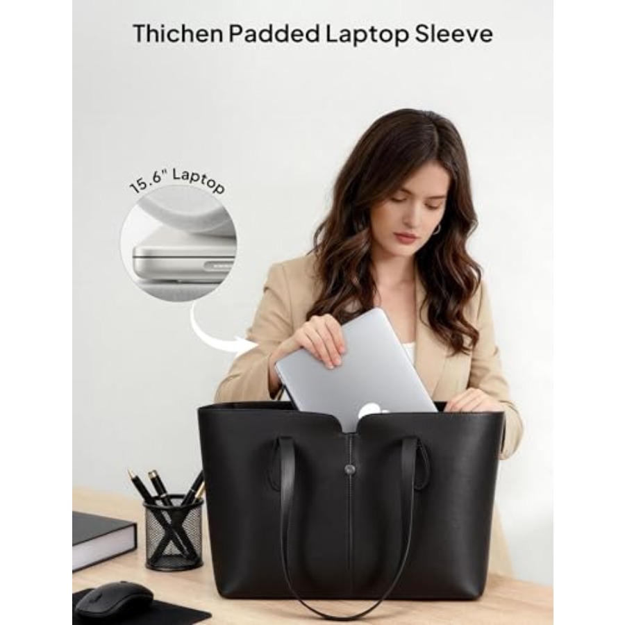 TOPEAST Laptop Tote Bag for Wo - Laptop Sleeve Removable recensione e prezzo