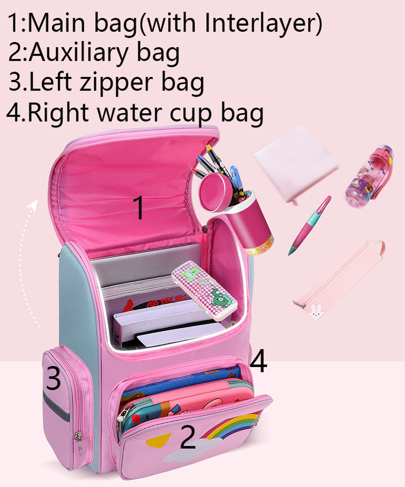 Kid Backpack for Girl Unicorn  - School Backpack Teen recensione e prezzo