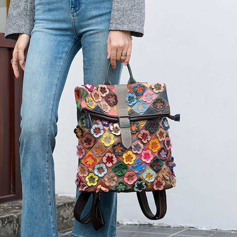 Vintage Women Genuine Leather  - Leather Backpack Vintage recensione e prezzo