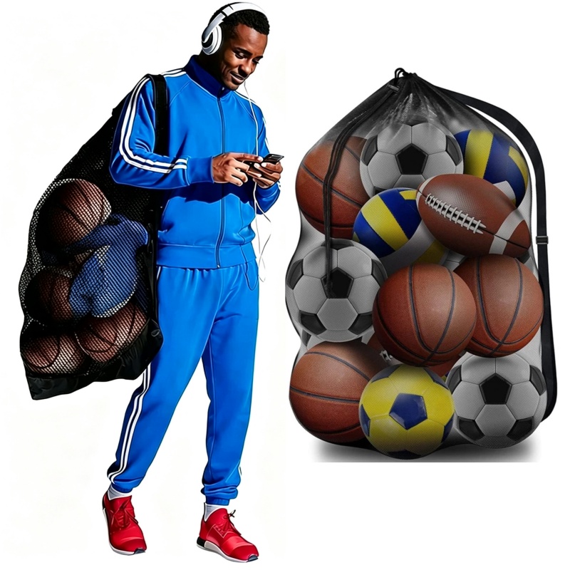 Large Capacity Portable Team T - Drawstring Gym Bag recensione e prezzo