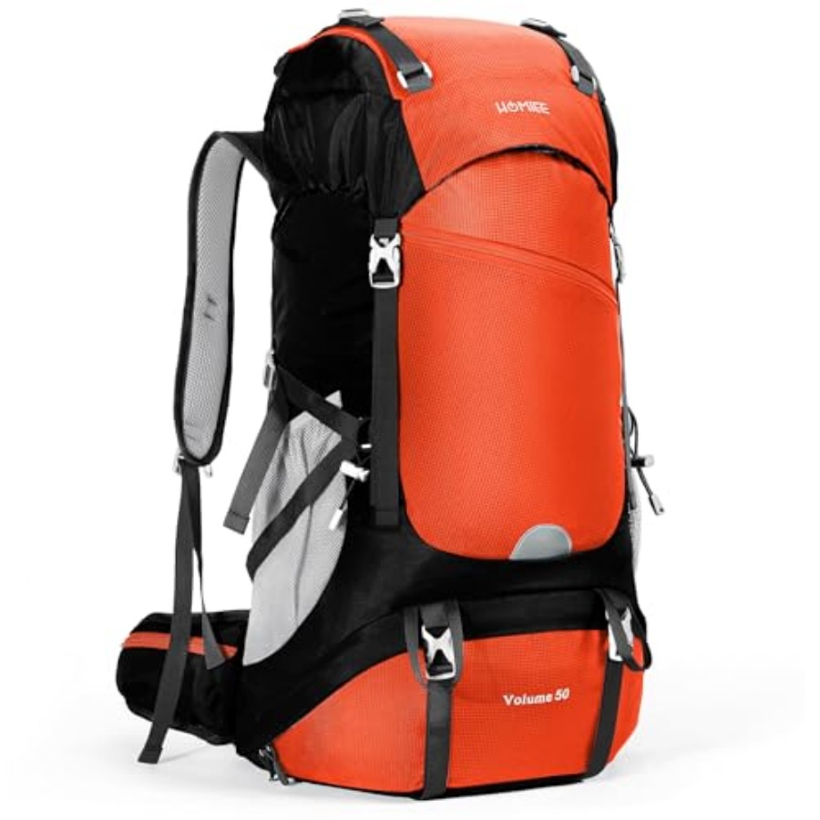 50L Hiking Backpack Travel Bag - Rain Cover Backpack recensione e prezzo