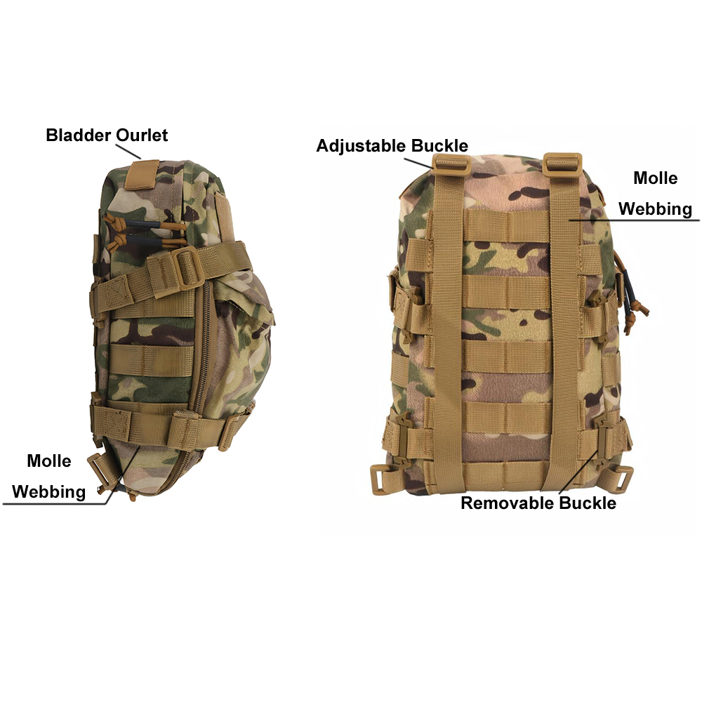 Mini Hydration Bag Outdoor Tac - Hydration Pack Outdoor recensione e prezzo