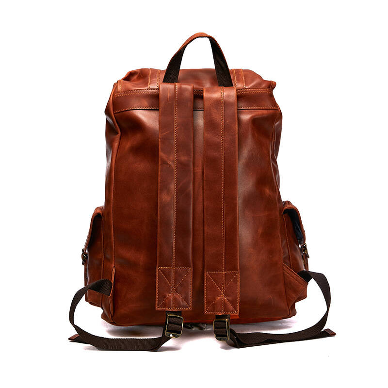 XZAN Men S Bags Fashion Europe - Leather Backpack Vintage recensione e prezzo