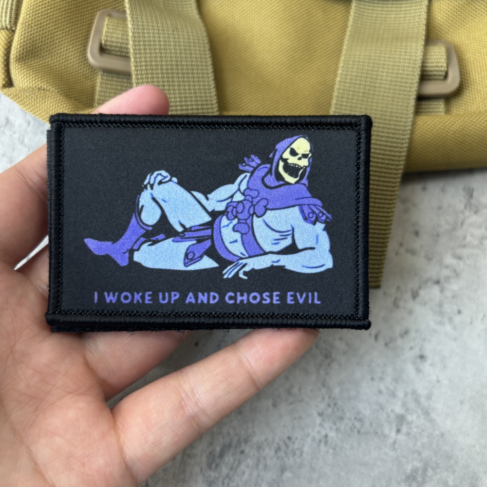 I WOKE UP AND CHOSE EVIL Tacti - Rucksack Military Style recensione e prezzo
