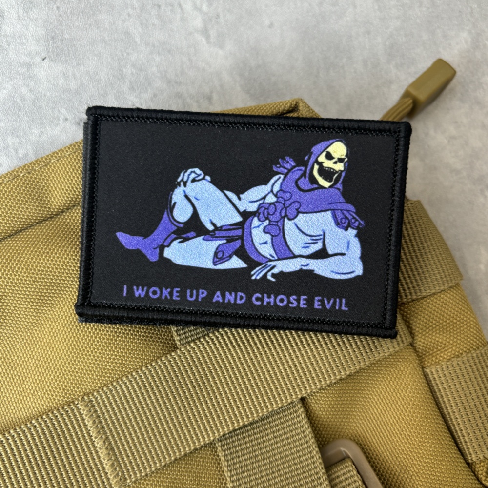 I WOKE UP AND CHOSE EVIL Tacti - Rucksack Military Style recensione e prezzo