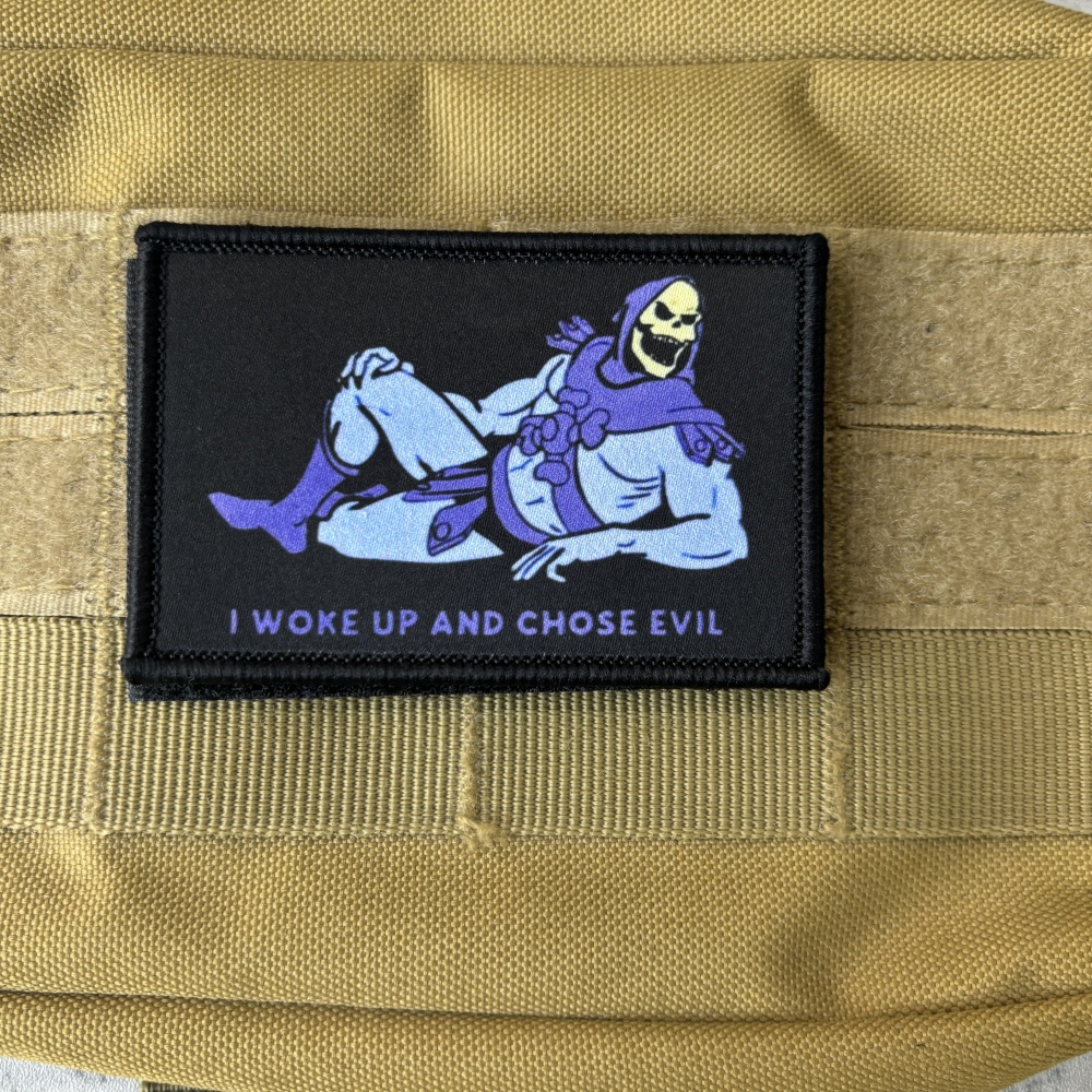 I WOKE UP AND CHOSE EVIL Tacti - Rucksack Military Style recensione e prezzo