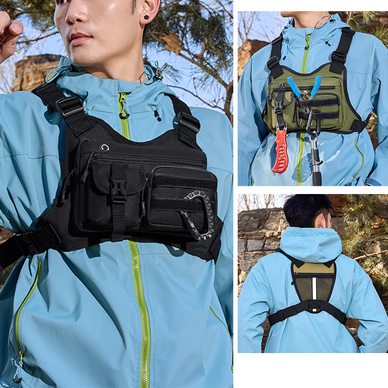 Outdoor Sports Chest Bag Vest  - Rucksack Military Style recensione e prezzo