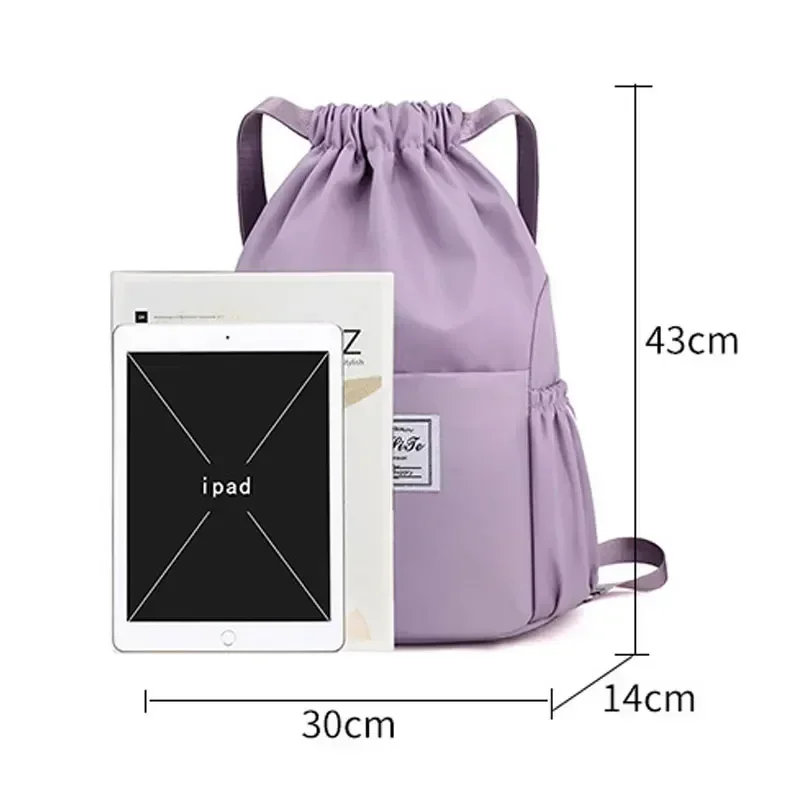 Sports Gym Drawstring Bag Wate - Drawstring Gym Bag recensione e prezzo