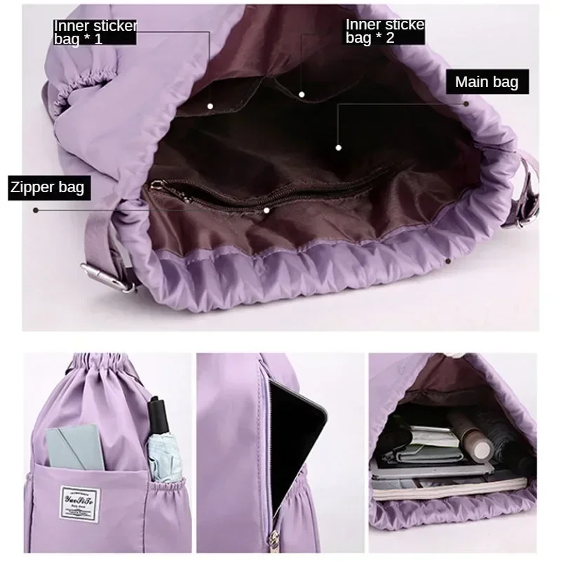 Sports Gym Drawstring Bag Wate - Drawstring Gym Bag recensione e prezzo