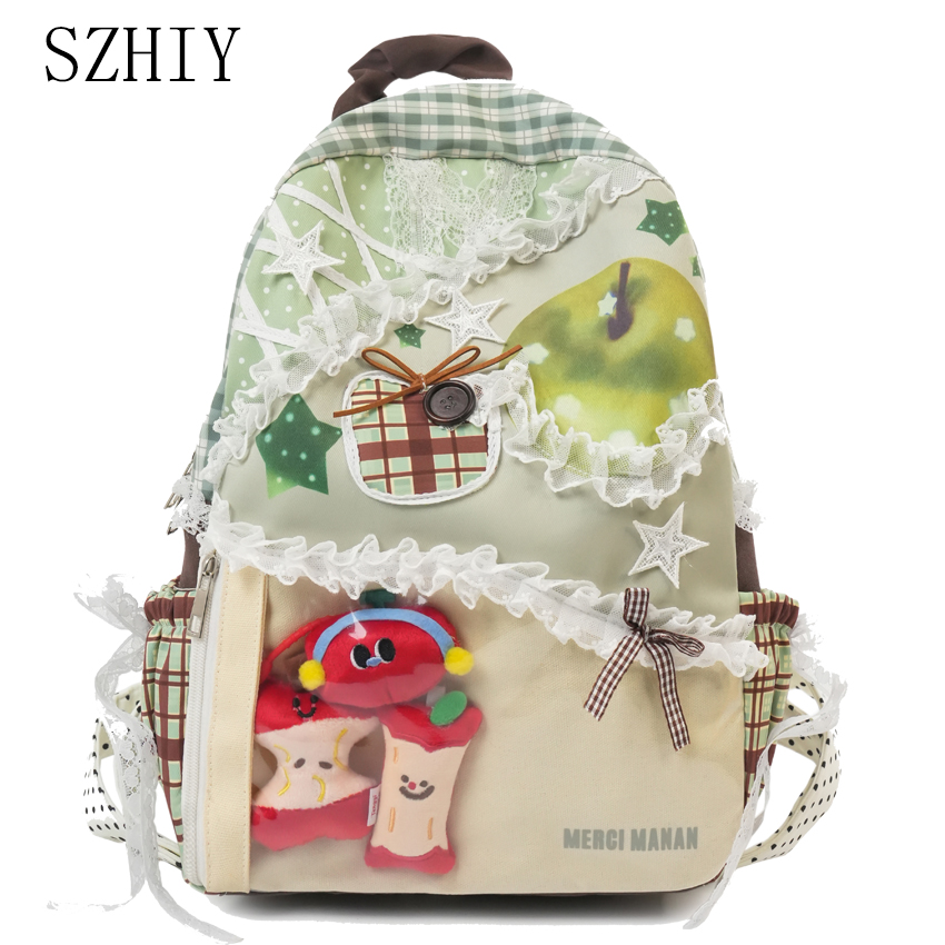 Colorful Backpack for College  - Canvas Backpack Casual recensione e prezzo