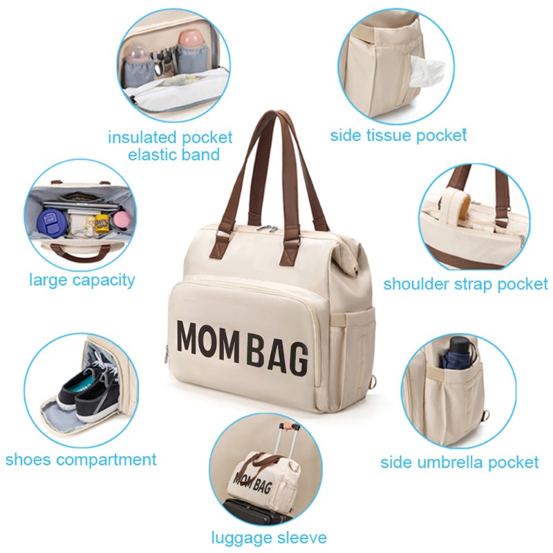 3pcs/set Baby Diaper Bag Baby  - Backpack Insert Organizer recensione e prezzo