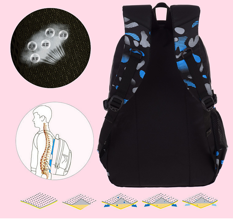 Waterproof Lightweight School  - Canvas Backpack Casual recensione e prezzo