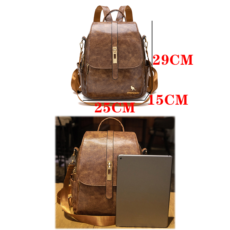 College Women Backpacks Design - Leather Backpack Vintage recensione e prezzo