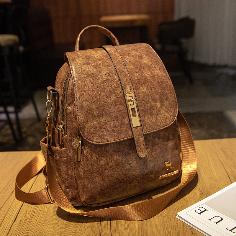College Women Backpacks Design - Leather Backpack Vintage recensione e prezzo