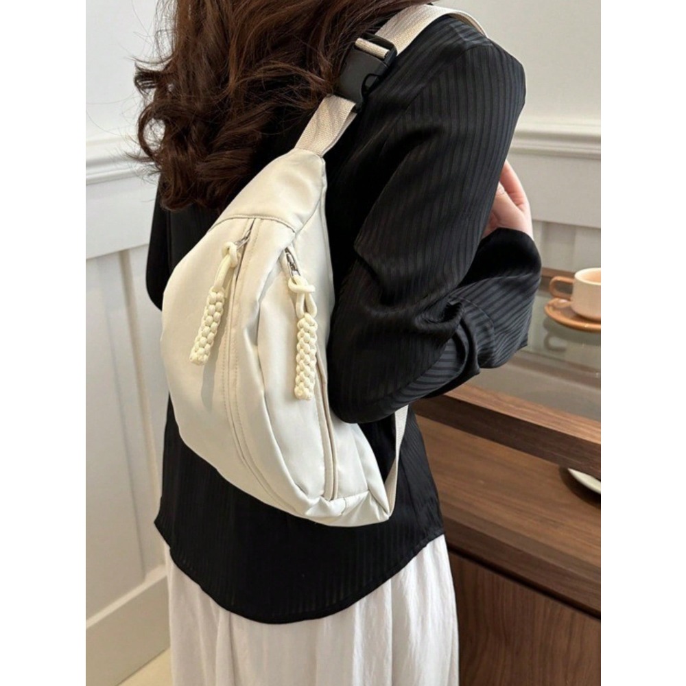 Large Capacity Nylon Chest Bag - Sling Backpack Shoulder recensione e prezzo