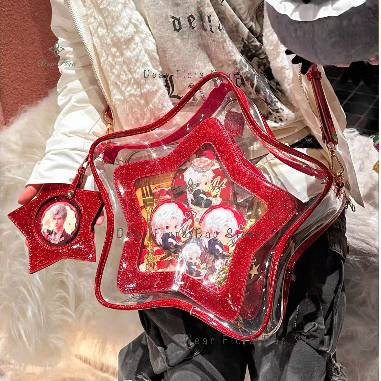Y2K Cute Bling Star Ita Crossb - Mini Backpack Purse recensione e prezzo