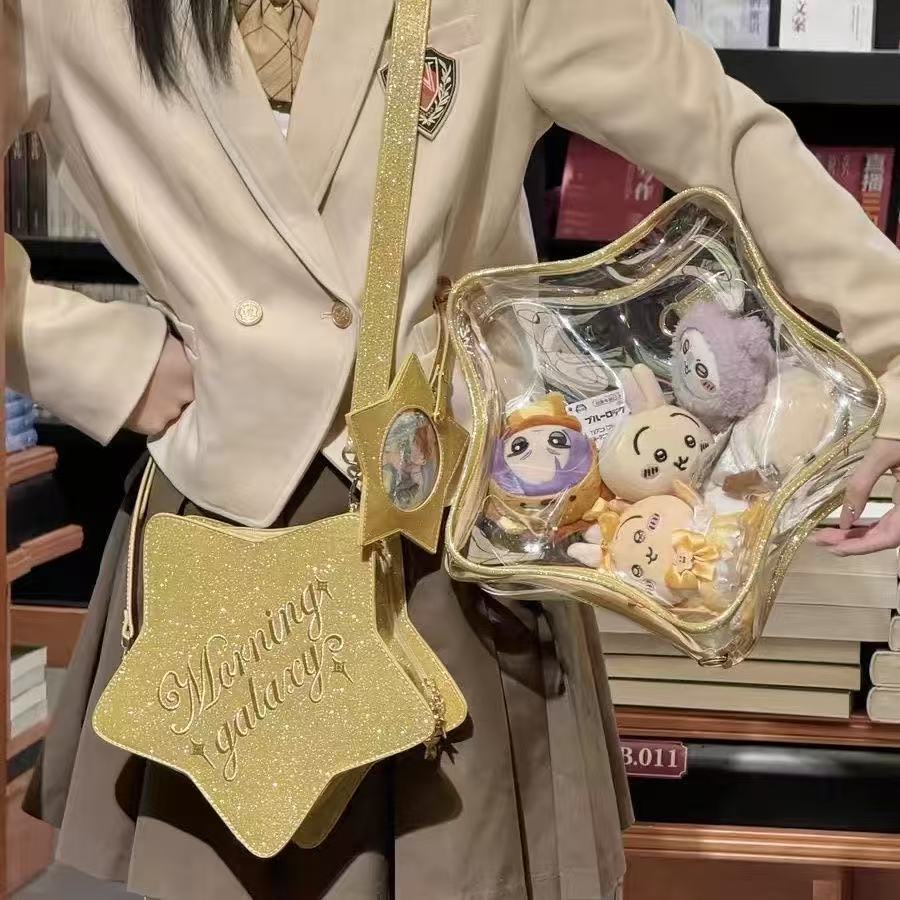 Y2K Cute Bling Star Ita Crossb - Mini Backpack Purse recensione e prezzo
