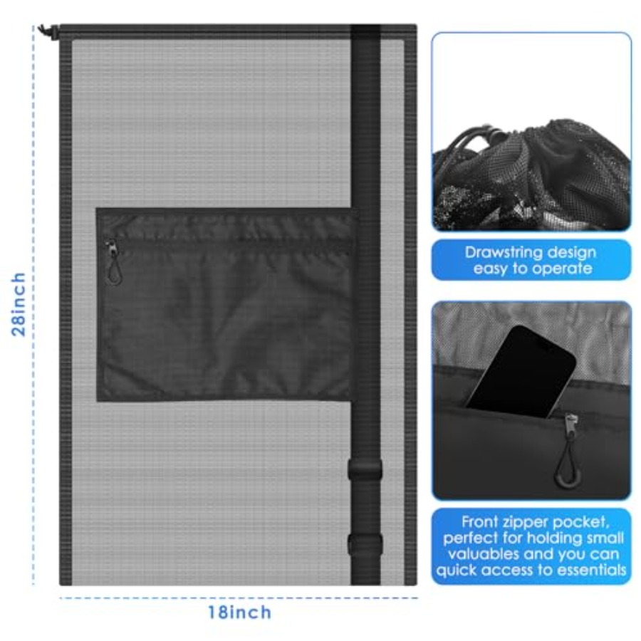 Drawstring Bag Heavy Duty Mesh - Drawstring Gym Bag recensione e prezzo
