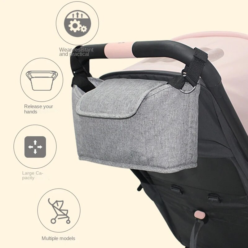 Baby Stroller Hanging Bags Mom - Backpack Diaper Bag recensione e prezzo