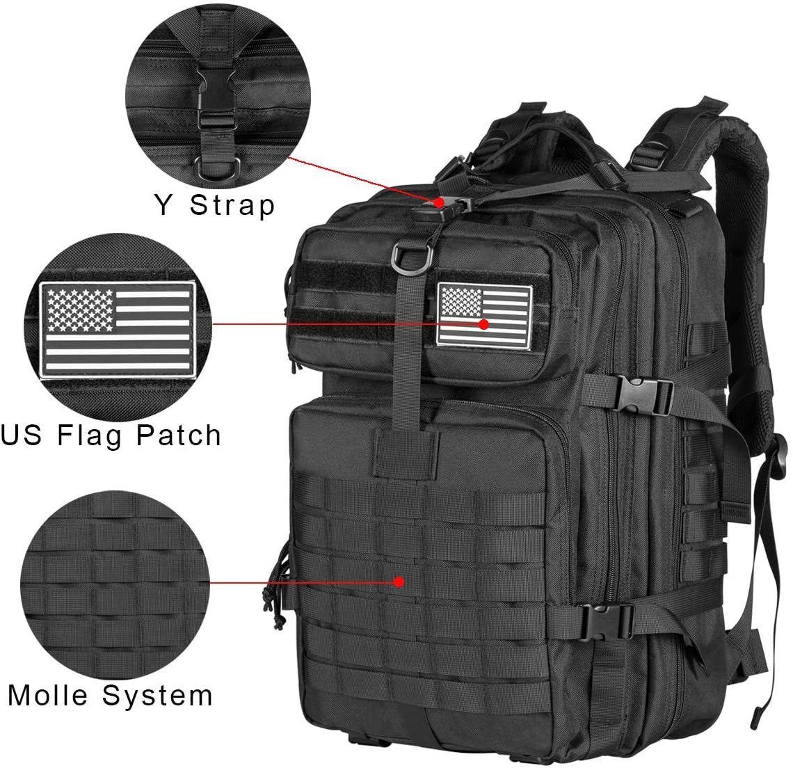 AA 60L Army Military Tactical  - Rucksack Military Style recensione e prezzo
