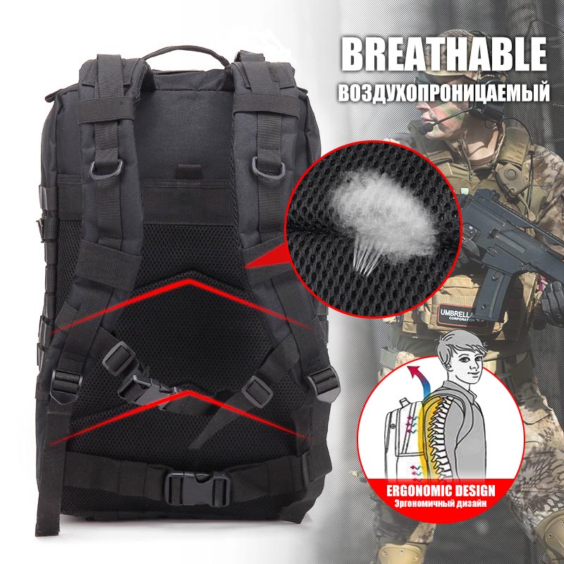 AA 60L Army Military Tactical  - Rucksack Military Style recensione e prezzo