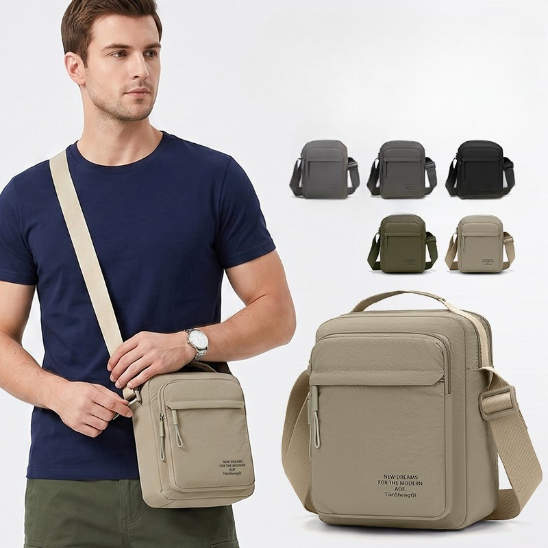 Men's Nylon Crossbody Backpack - Sling Backpack Shoulder recensione e prezzo