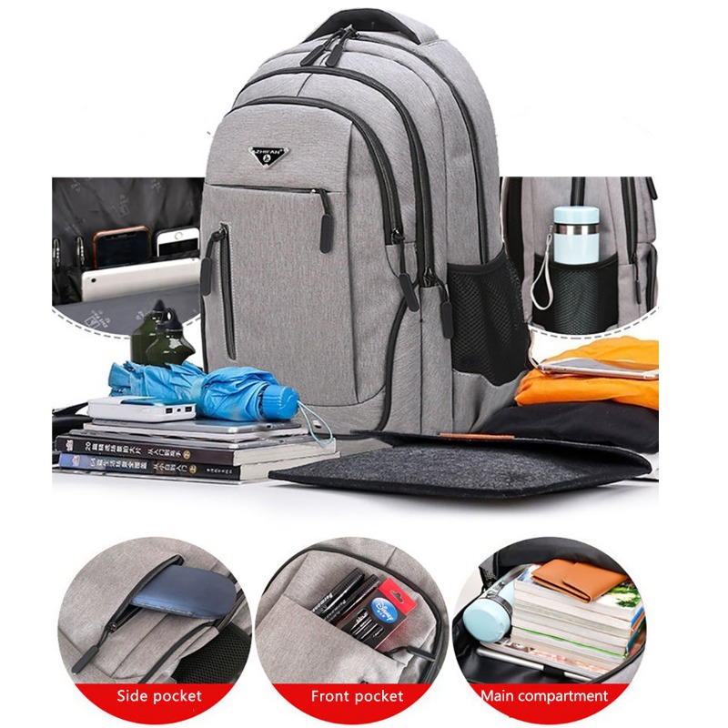Large Capacity Backpack Men La - School Backpack Teen recensione e prezzo
