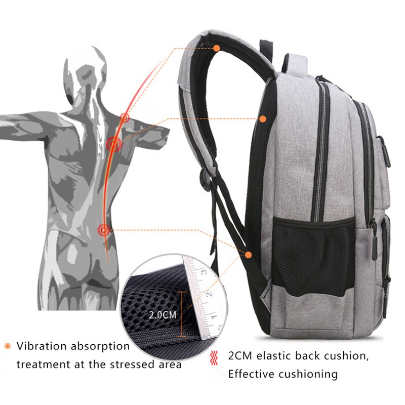 Large Capacity Backpack Men La - School Backpack Teen recensione e prezzo