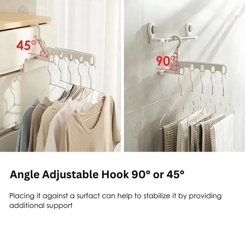 5-Hole Portable Clothes Hanger - Foldable Backpack Small recensione e prezzo