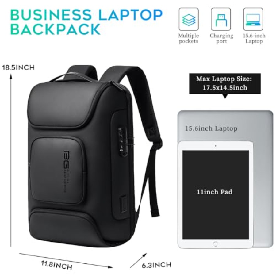 Business Backpack, Laptop Back - Laptop Backpack 15.6 recensione e prezzo