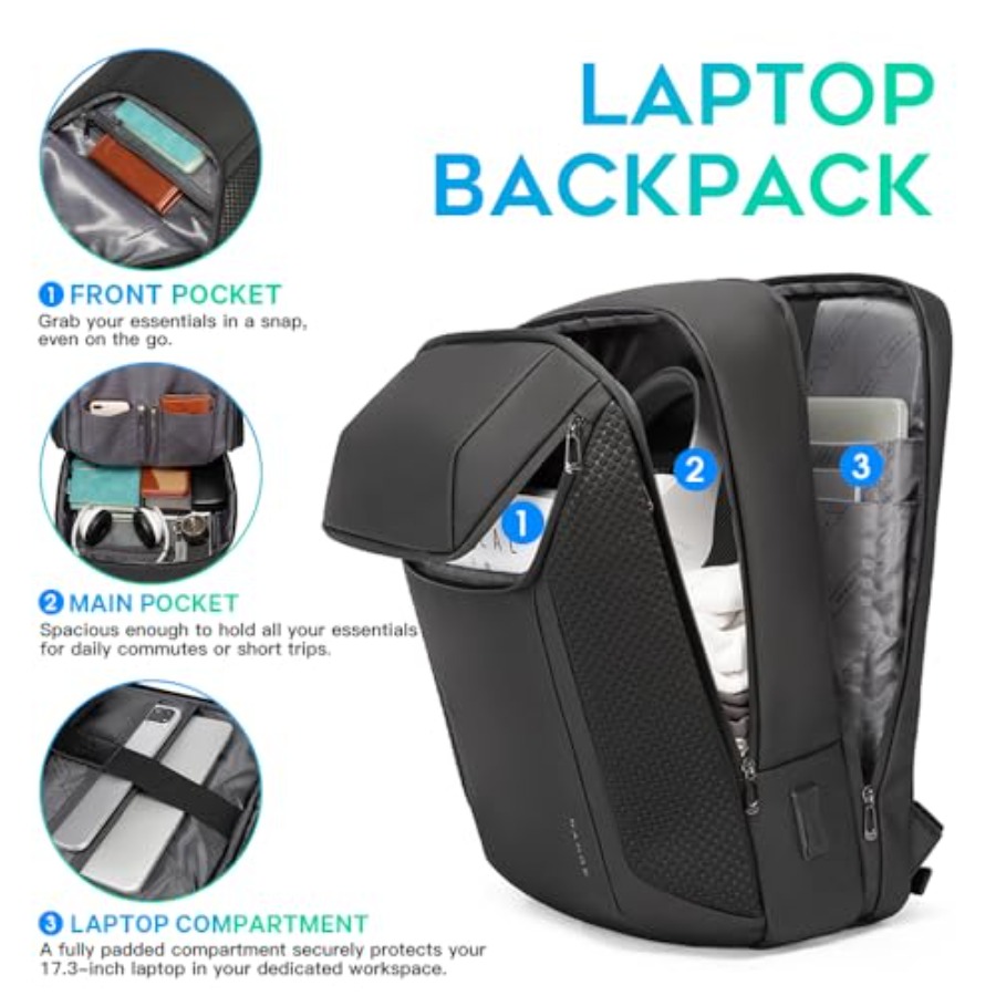 Smart Business Laptop Backpack - Laptop Backpack 15.6 recensione e prezzo