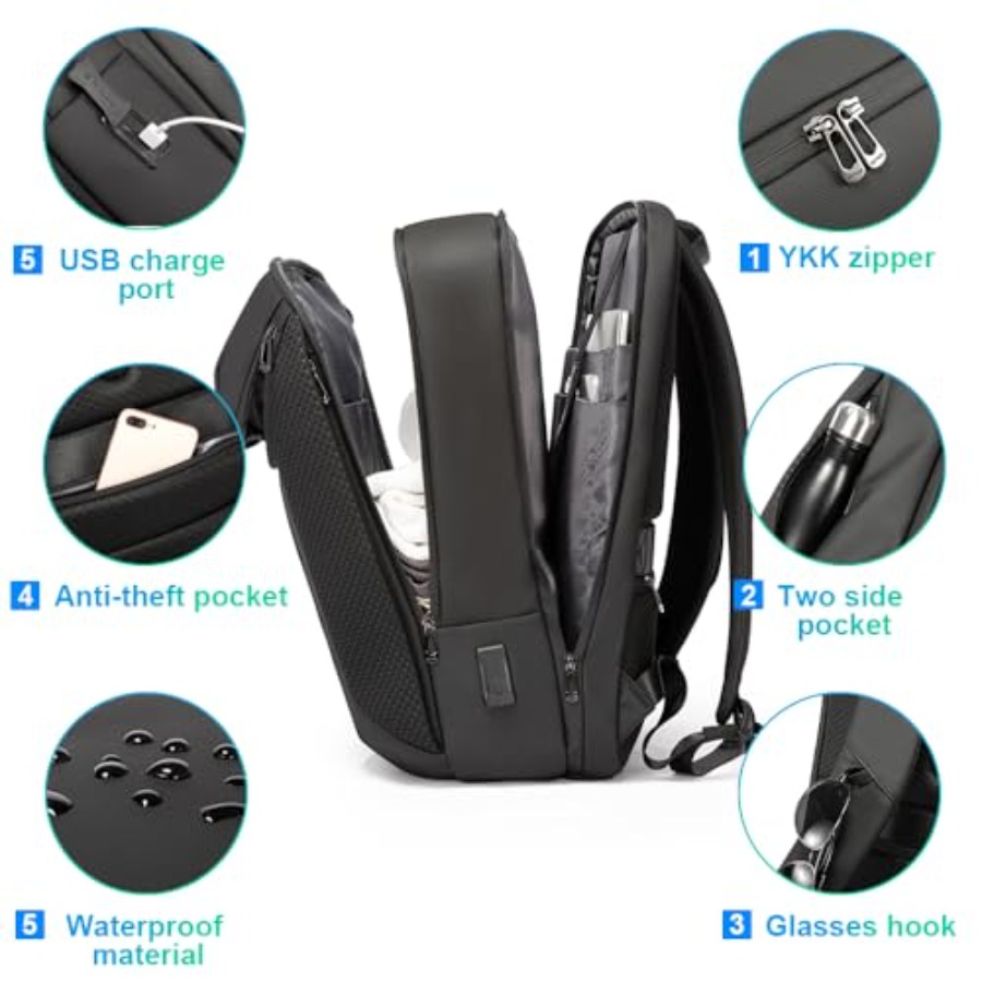 Smart Business Laptop Backpack - Laptop Backpack 15.6 recensione e prezzo