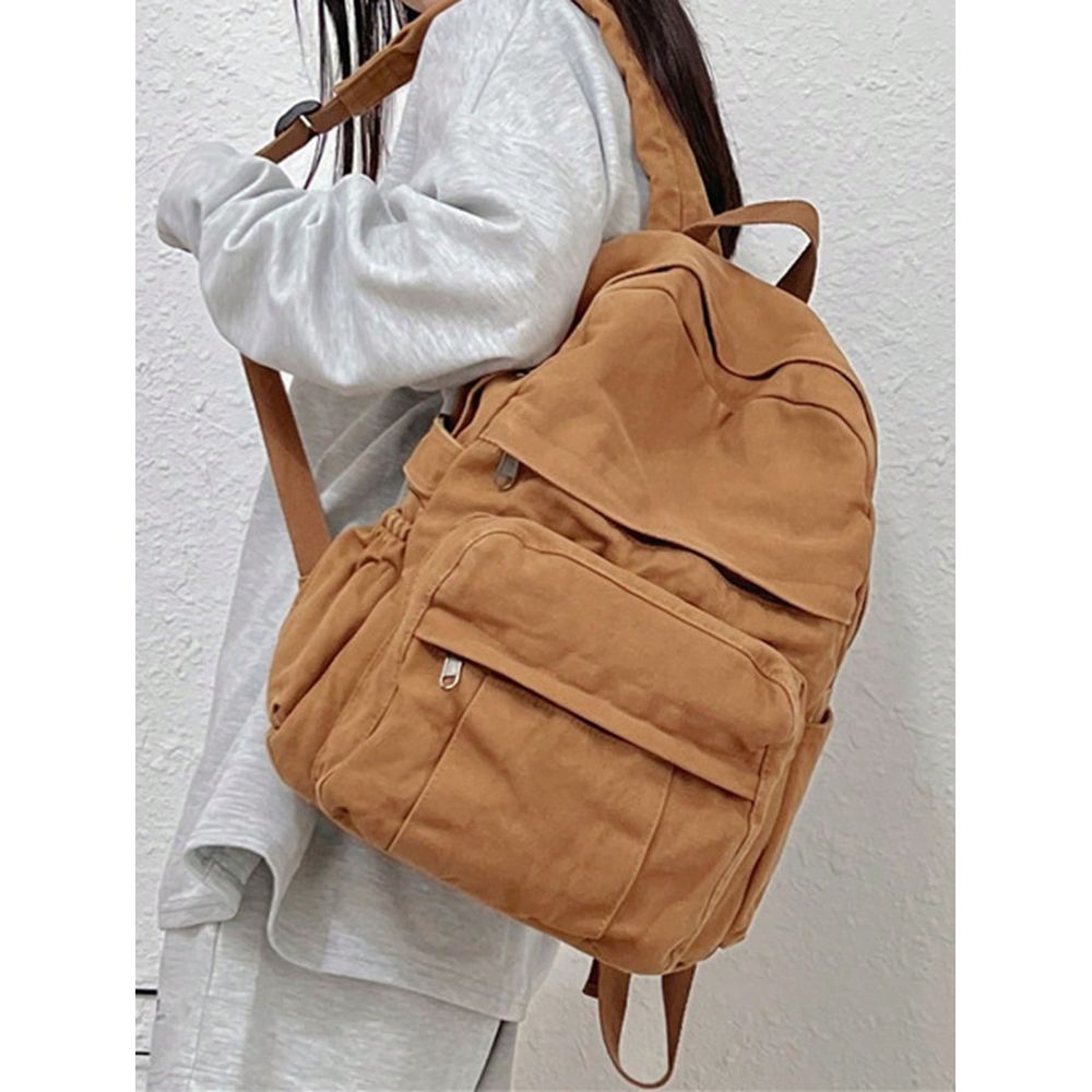 Fashionable Canvas Backpack Fo - Canvas Backpack Casual recensione e prezzo