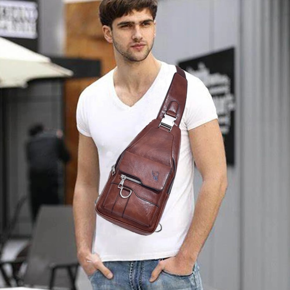 Sling Bag for Men Crossbody Ch - Sling Backpack Shoulder recensione e prezzo