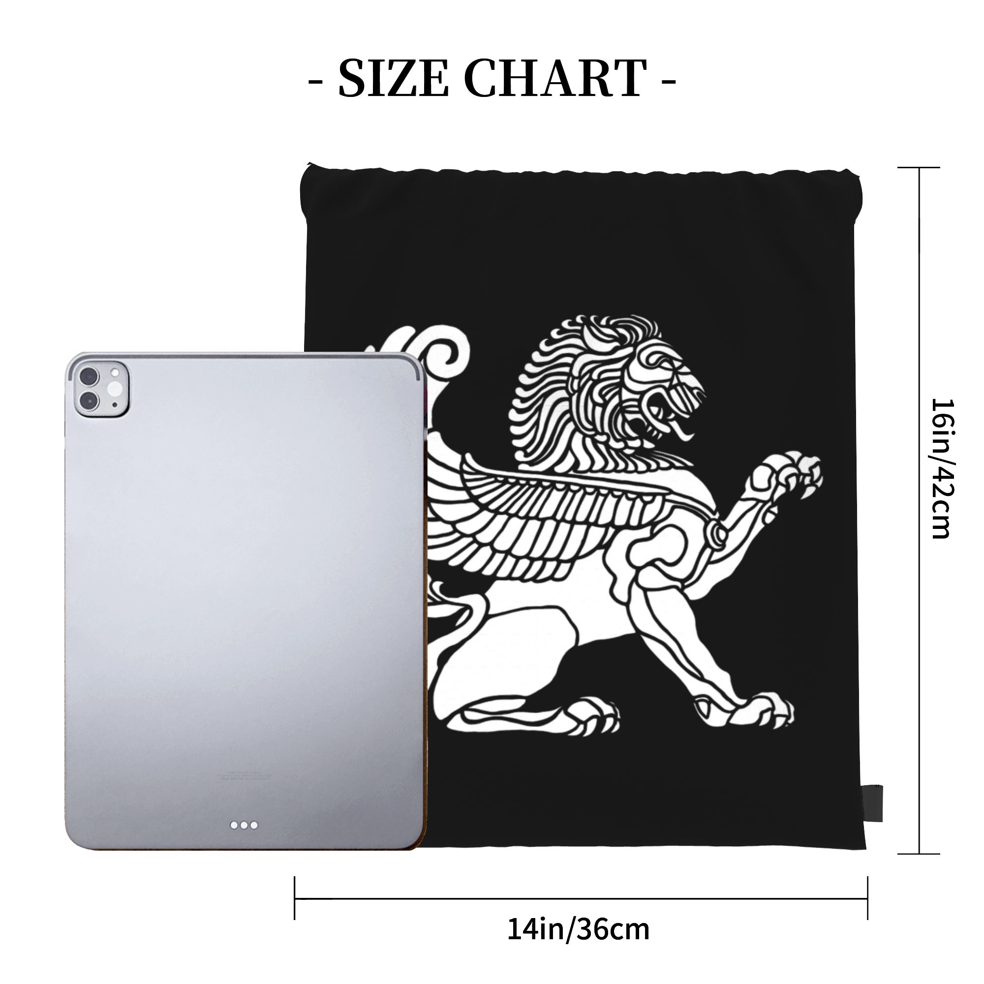 Persian Lion Iranian Iran Pers - Drawstring Gym Bag recensione e prezzo