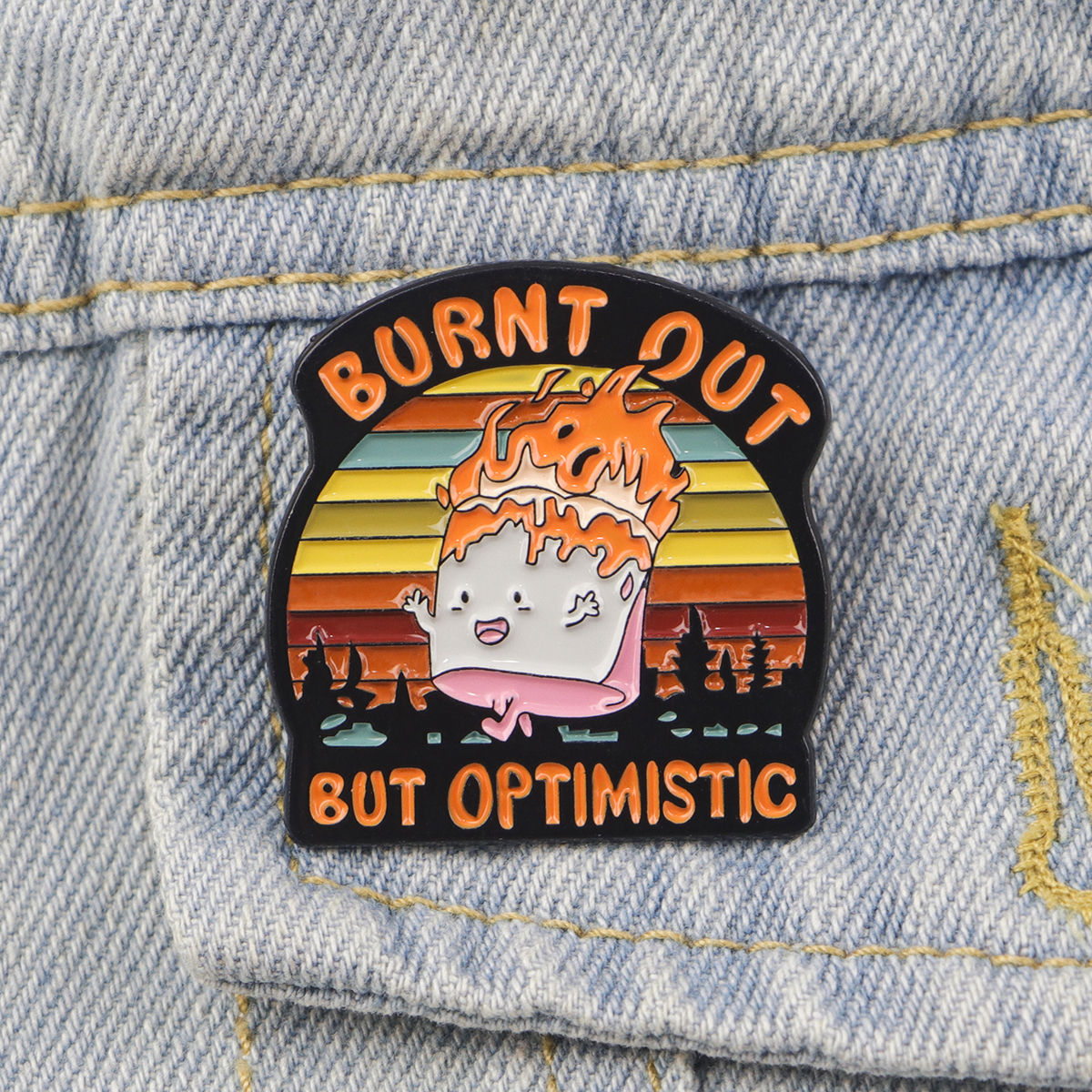 Fire Badges Enamel Pin Brooche - Fashion Backpack Women recensione e prezzo