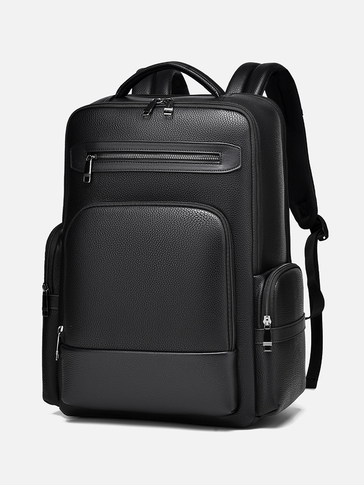Men's Fashion Backpack PU Leat - Laptop Backpack 15.6 recensione e prezzo