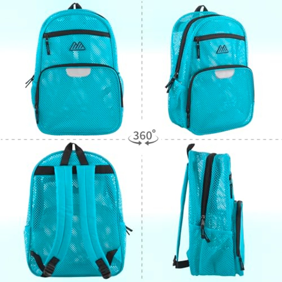 Reflective Mesh School Backpac - School Backpack Teen recensione e prezzo