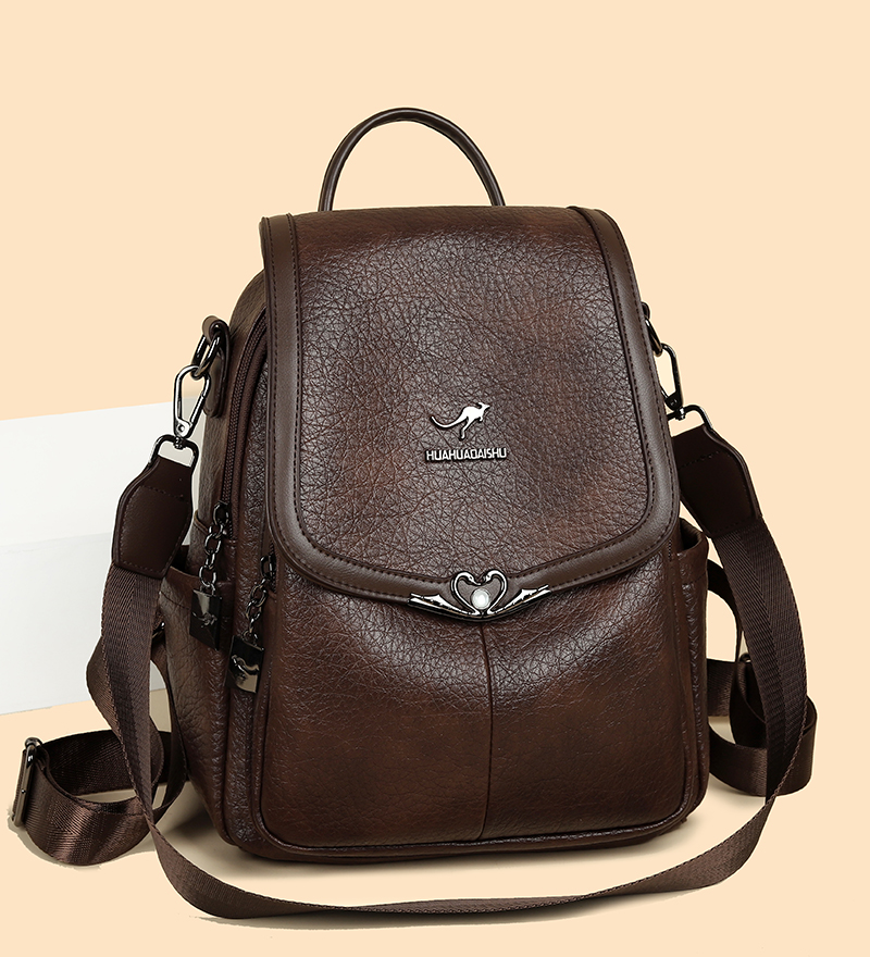 2026 new Ladies Bookbag Rucksa - Leather Backpack Vintage recensione e prezzo